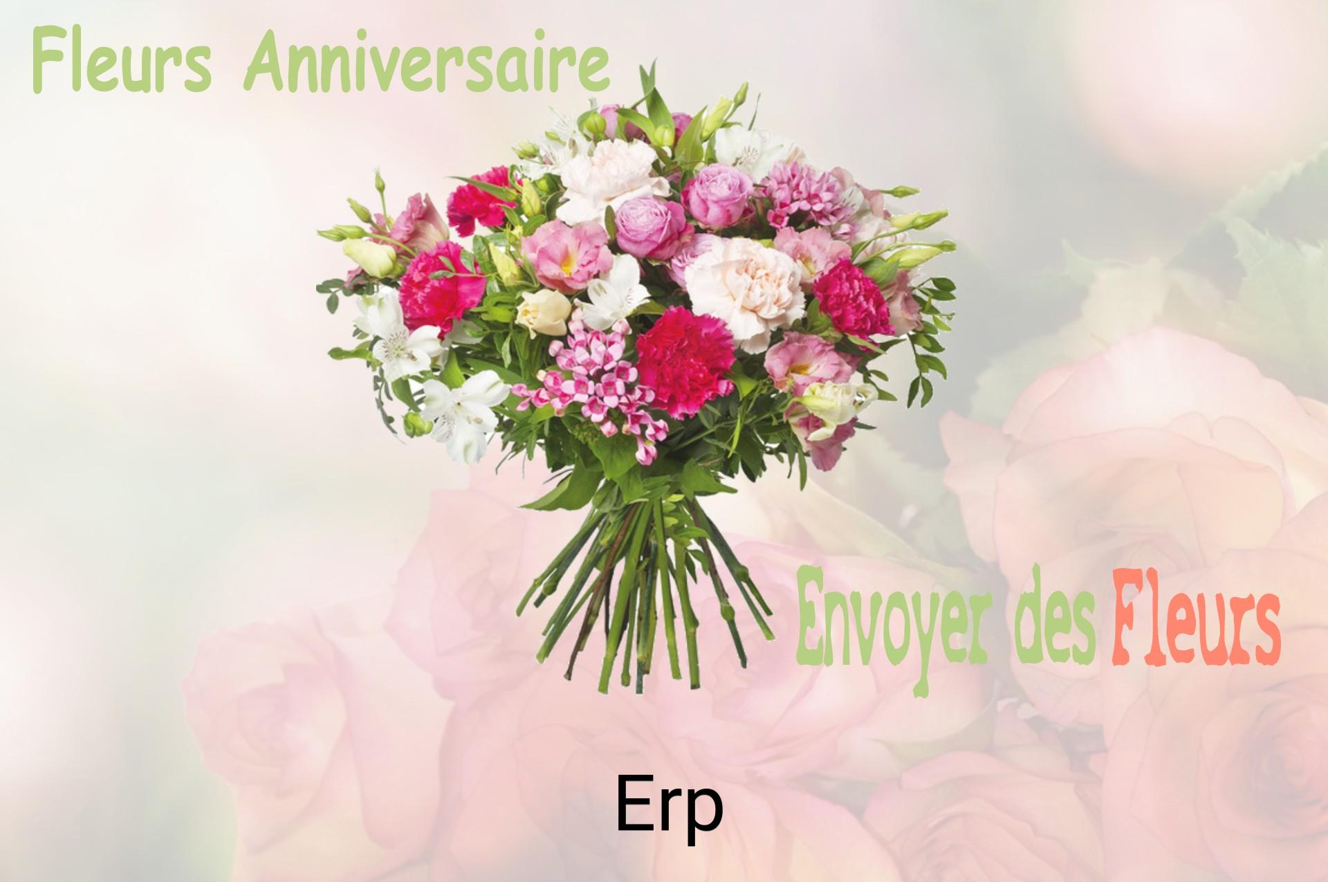 Bouquet de fleurs d’anniversaire livré à Erp